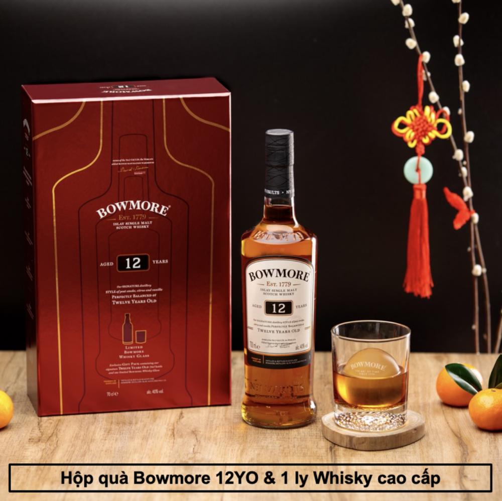 giá rượu bowmore 12