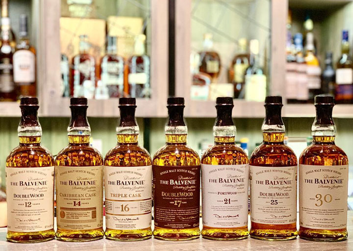 các loại rượu balvenie
