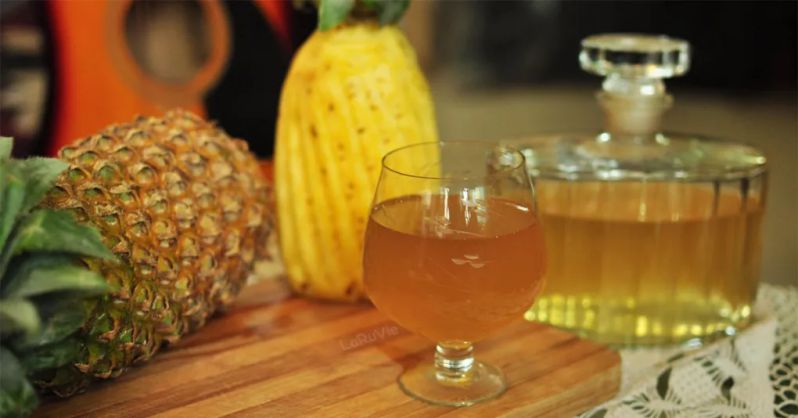 Cách thưởng thức rượu vang dứa