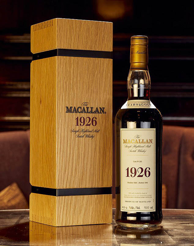 chai whisky hiếm