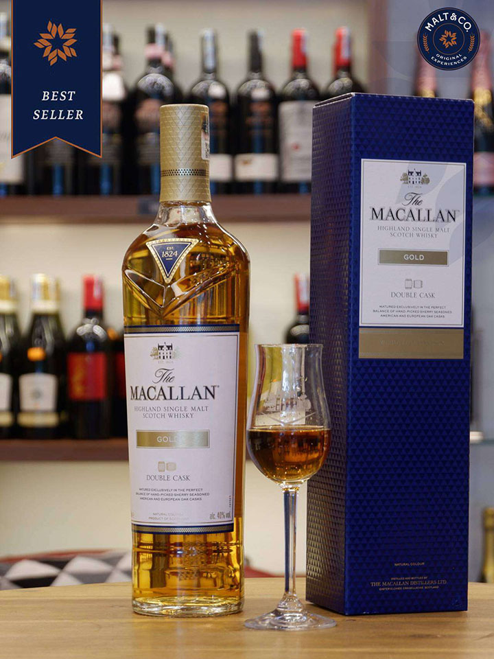 giá rượu Macallan Gold Double Cask