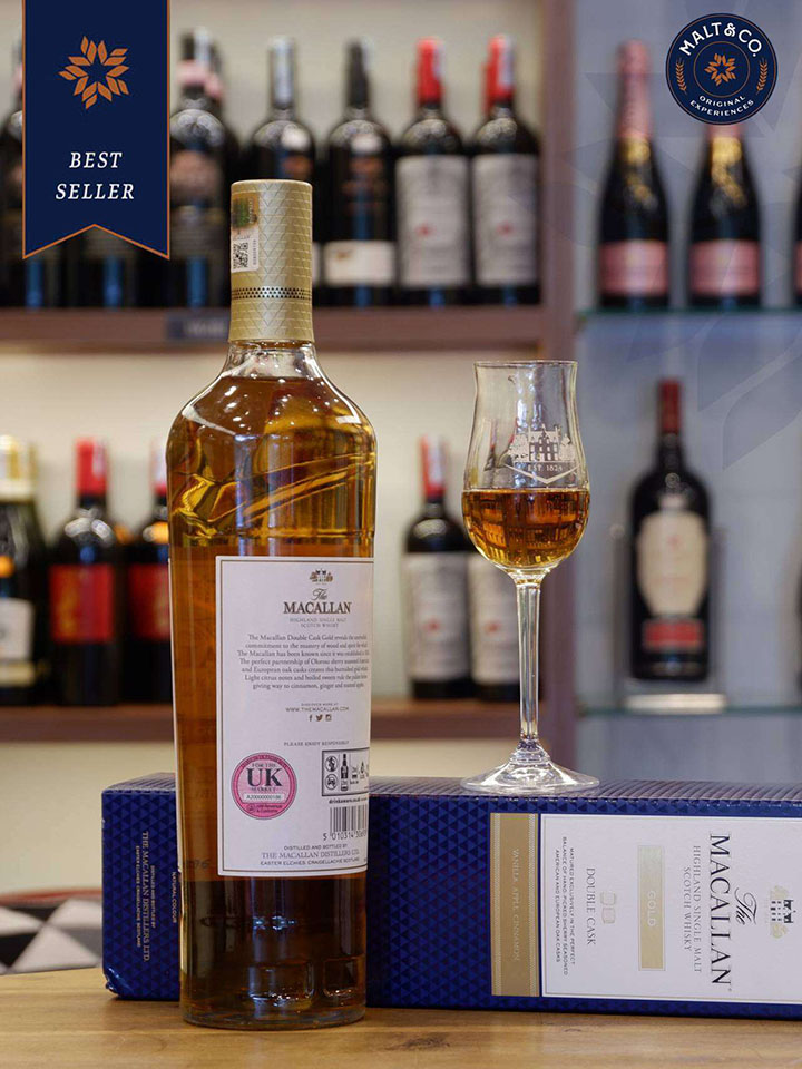 Macallan Double Cask Gold UK giá bao nhiêu
