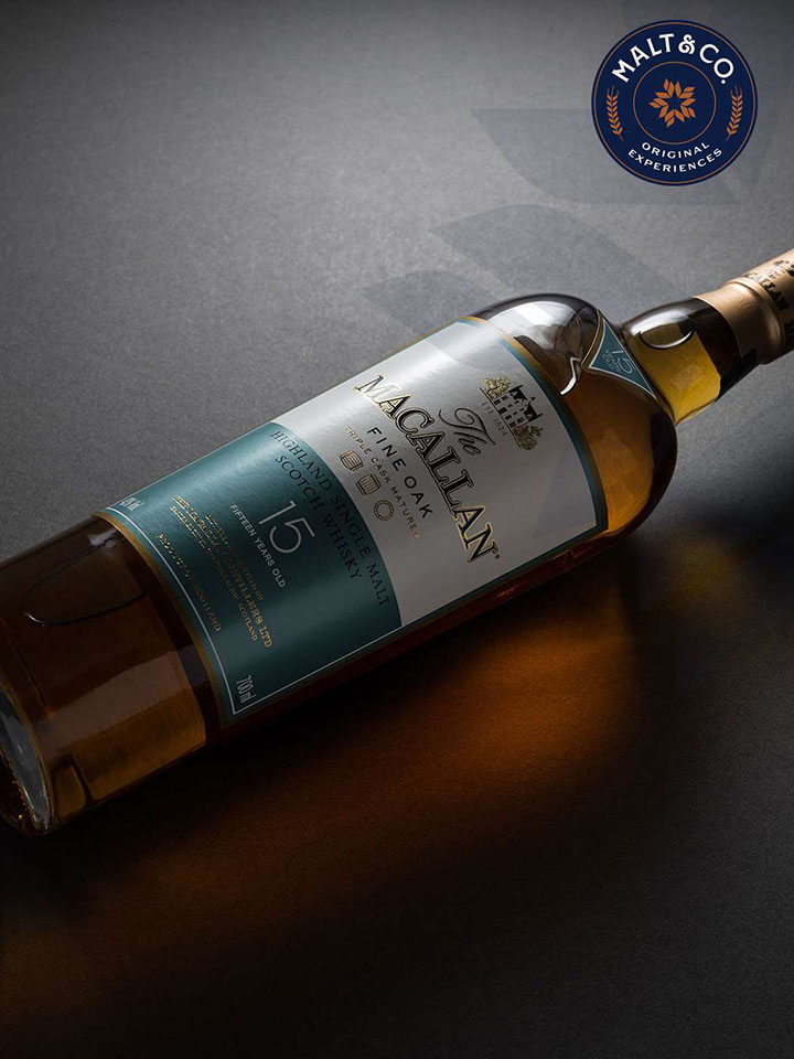 macallan fine oak 15 năm cao cấp