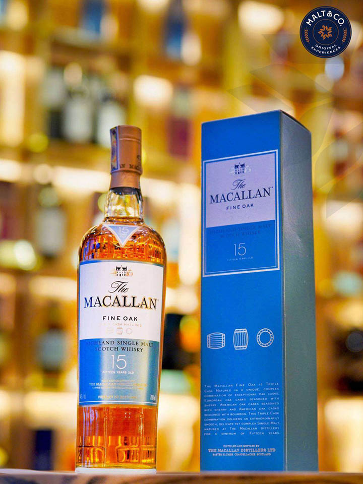macallan fine oak 15 năm