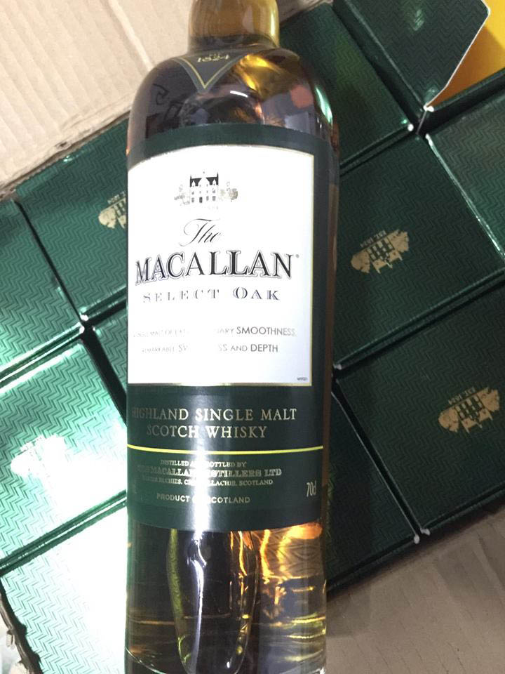 rượu macallan select oak