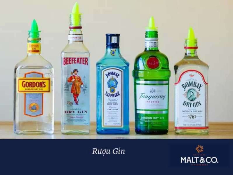 Kinh nghiệm chọn mua rượu Gin chính hãng
