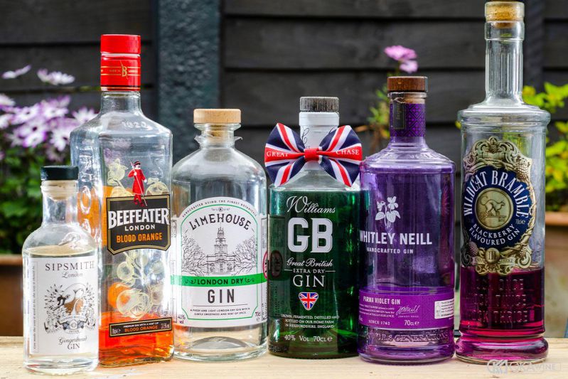 Rượu Gin hiện đang được bán rộng rãi trên thị trường Việt Nam. 