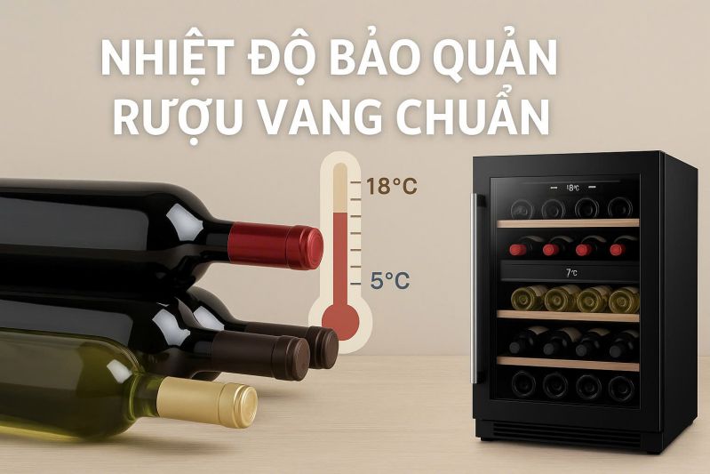 Một số sai lầm cần tránh khi bảo quản rượu vang