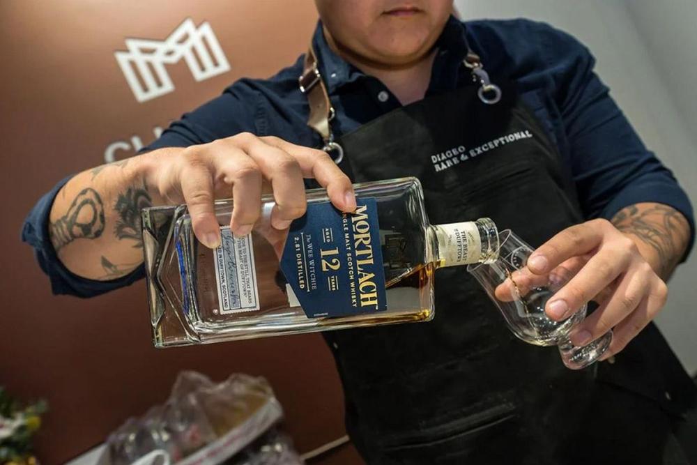 Các dòng rượu Mortlach tiêu biểu được phân phối tại cửa hàng của Maltco