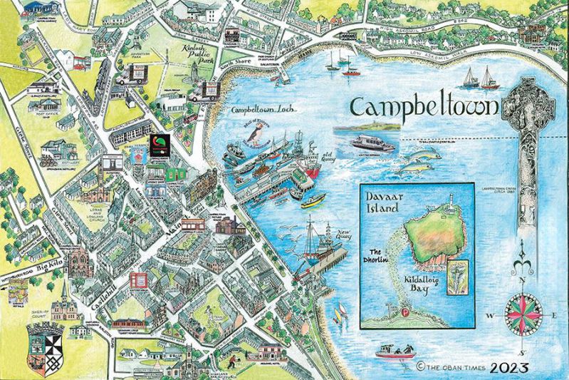 Campbeltown từng là trung tâm sản xuất rượu whisky sôi động nhất của Scotland. 