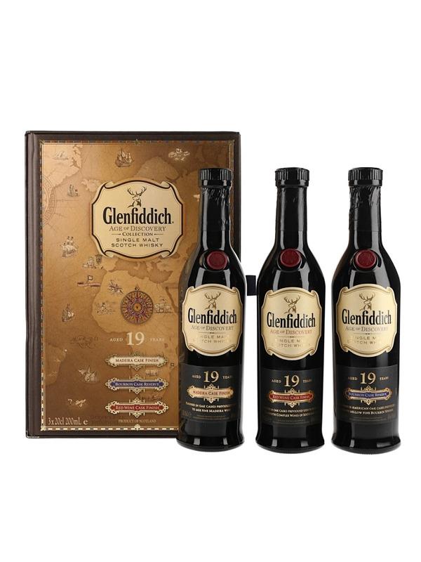 Rượu Glenfiddich có nhiều chủng loại và mức giá khác nhau.