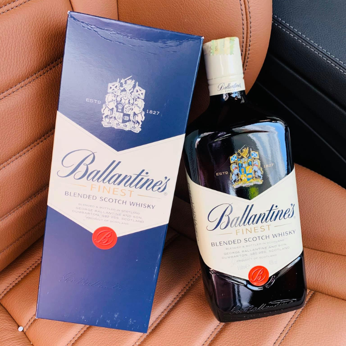 Các món ăn kết hợp rượu Ballantines