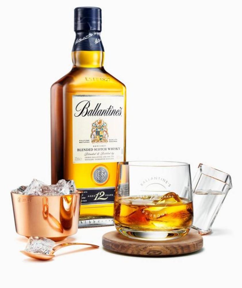 uống rượu Ballantines đúng cách