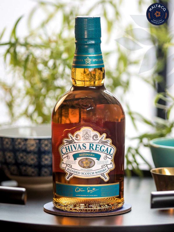 quy trình sản xuất rượu Chivas