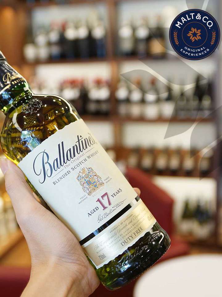 giá rượu ballantines 17