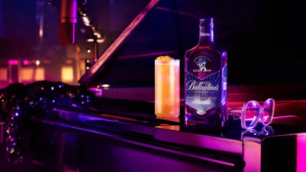 cách pha rượu ballantines