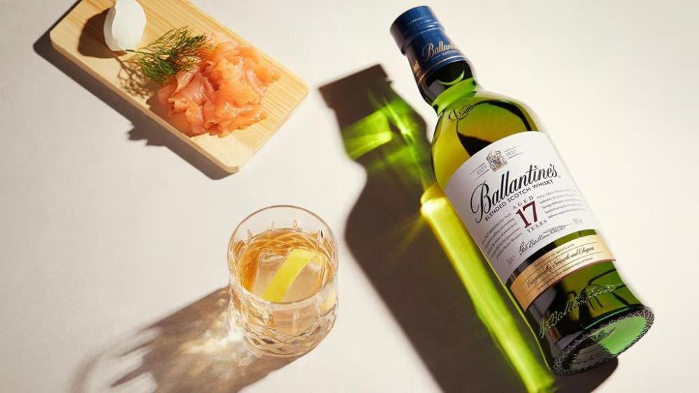 lưu ý khi pha rượu ballantines