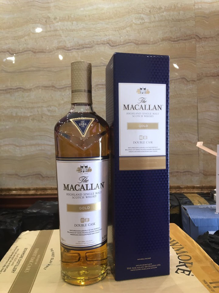 pha rượu macallan