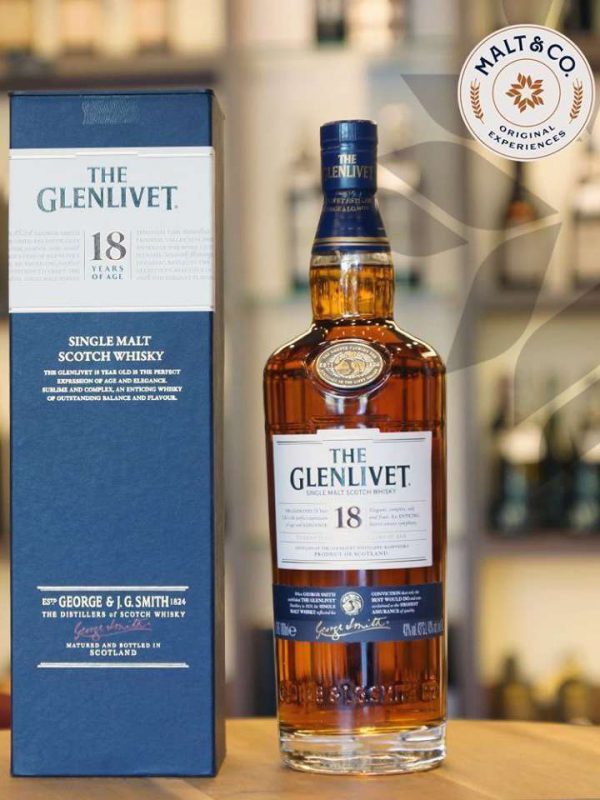 Rượu Glenlivet 18 năm 