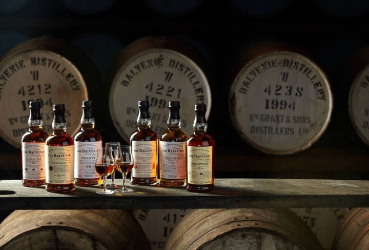 cách thức sản xuất rượu balvenie