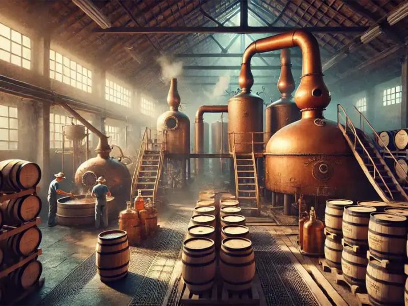 Bước phối trộn rất quan trọng giúp tạo những loại rượu Rum có hương vị độc đáo. 