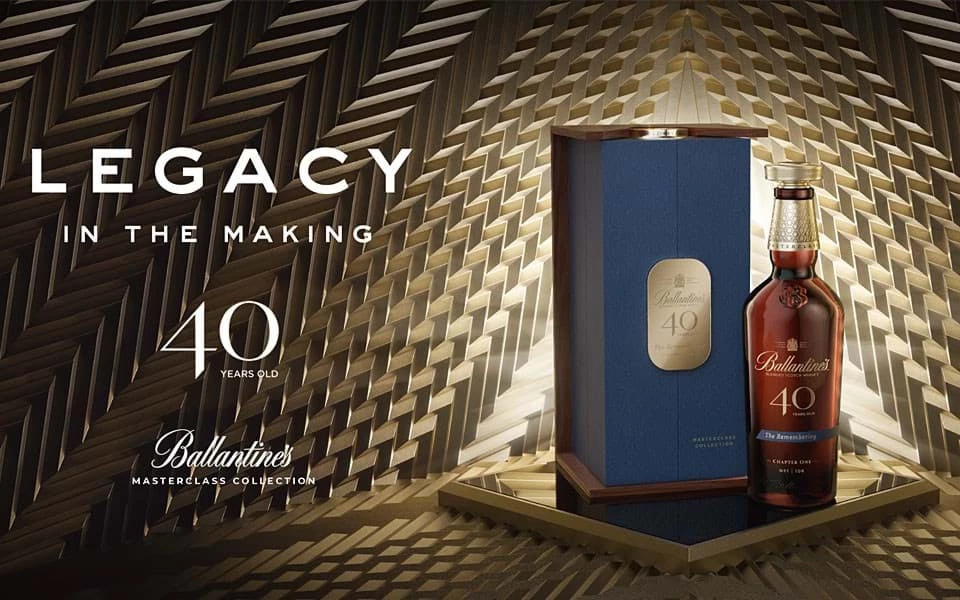 giá rượu ballantines 40