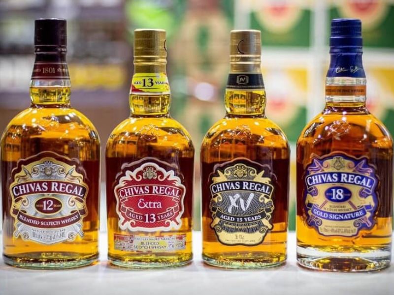 Rượu Chivas bao nhiêu độ?