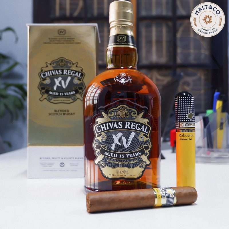 uống rượu chivas ngon