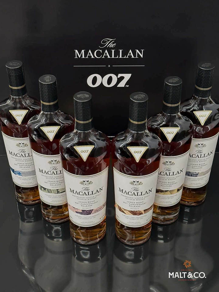 rượu the macallan james bond