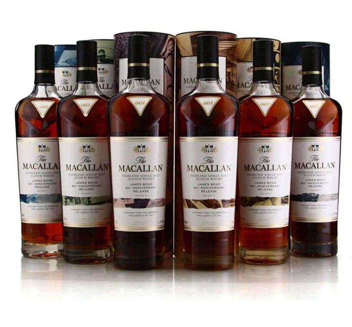 rượu macallan james bond