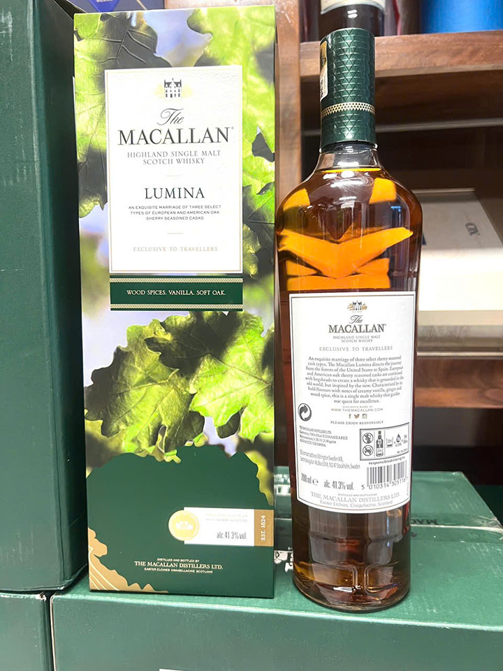 giá macallan lumina