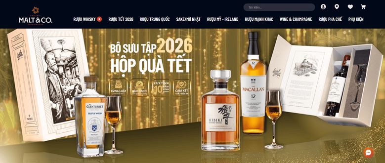 Whisky thương hiệu rượu chính hãng, uy tín