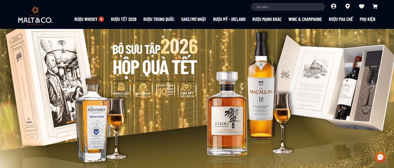 Maltco Việt Nam đơn vị phân phối rượu ngoại chính hãng