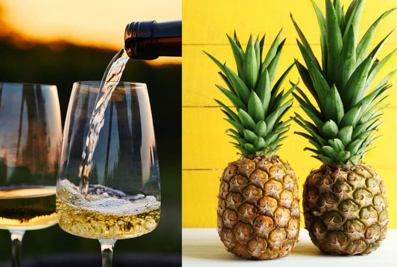 Hướng dẫn cách pha chế rượu vang với hoa quả 