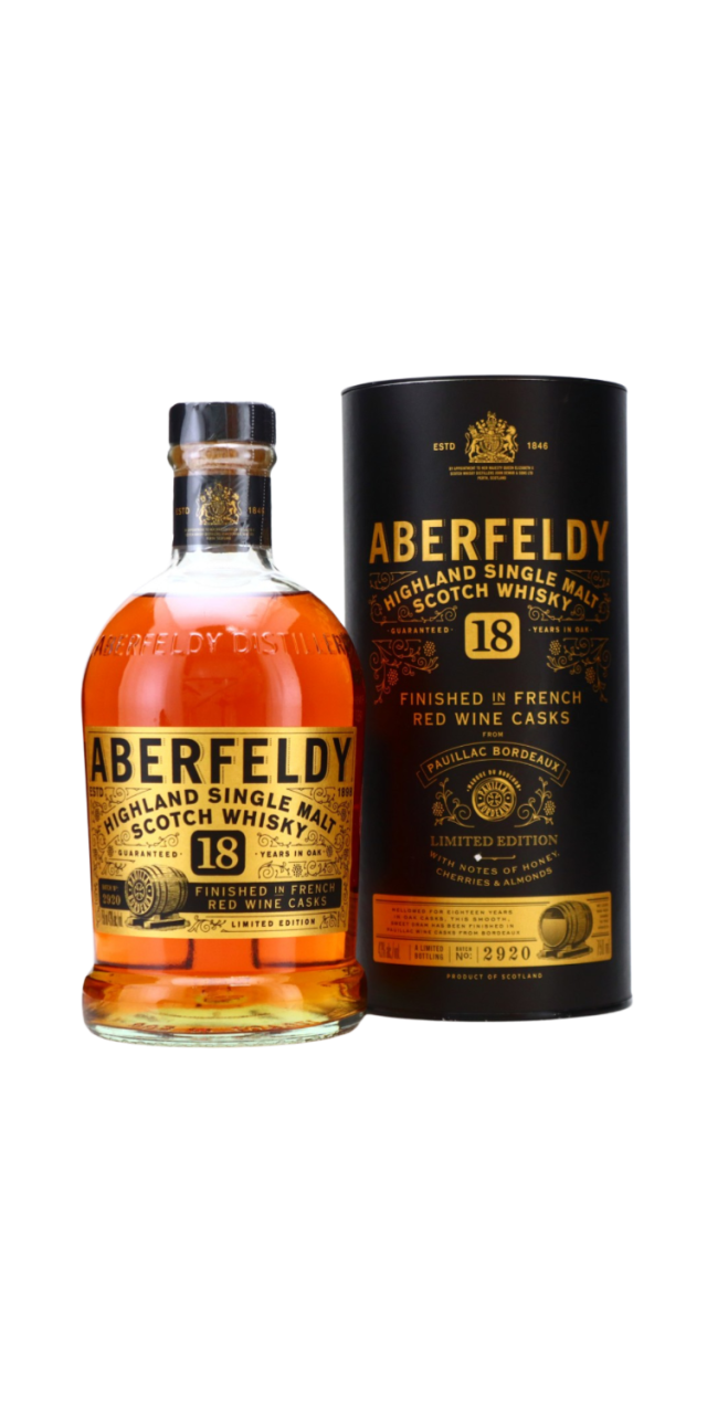 Rượu Aberfeldy 18 Năm box