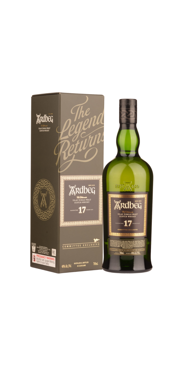 Rượu Ardbeg 17 năm The Legend Returns