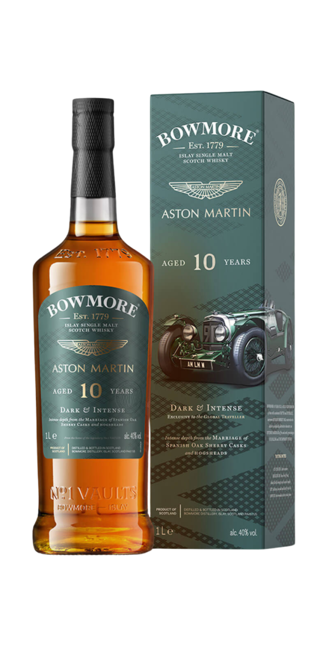 Rượu Bowmore 10 Năm Aston Martin box