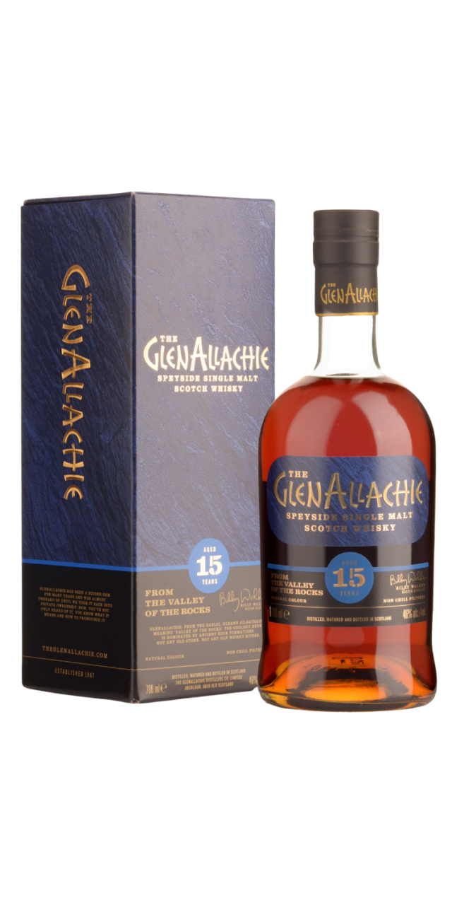 Rượu Glenallachie 15 Năm box