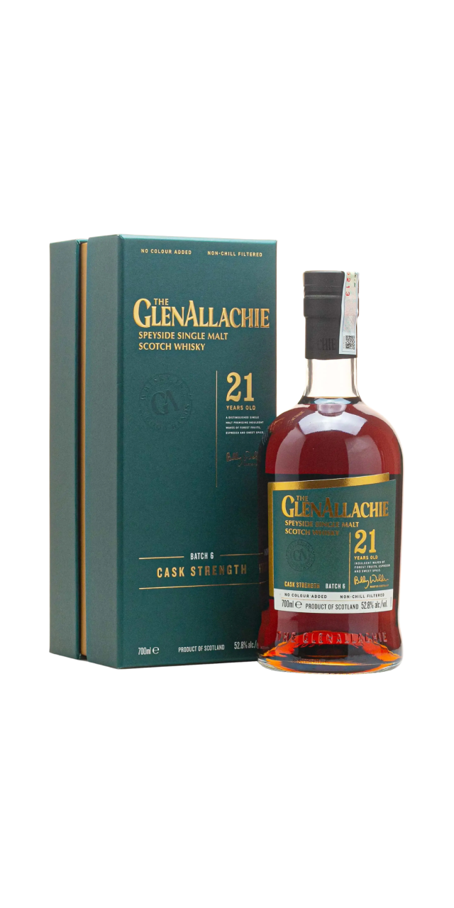 Rượu Glenallachie 21 Cask Strength Batch 6