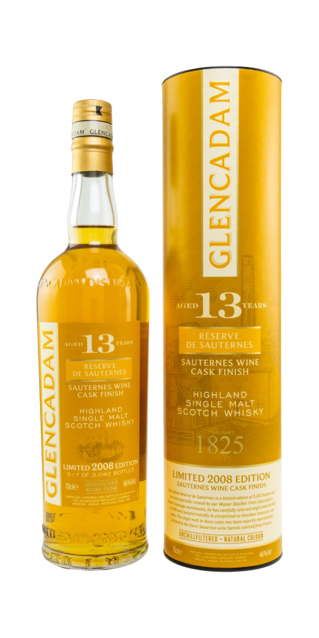 Rượu Glencadam 13 năm Sauternes Cask Finish