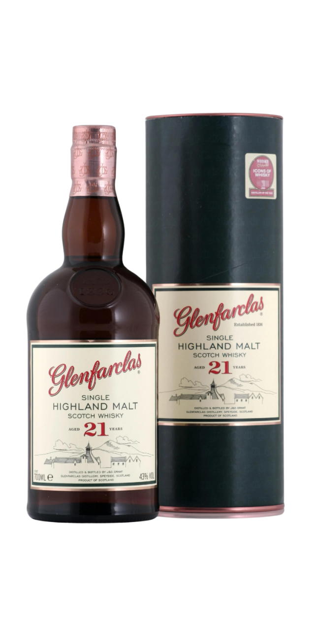 Rượu Glenfarclas 21 Năm box