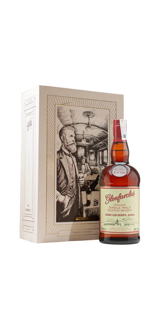 Rượu Glenfarclas Sherry cask kèm hộp tổng thống f26