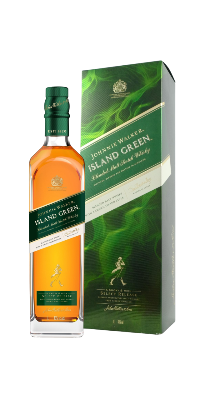 Rượu johnnie walker island green box