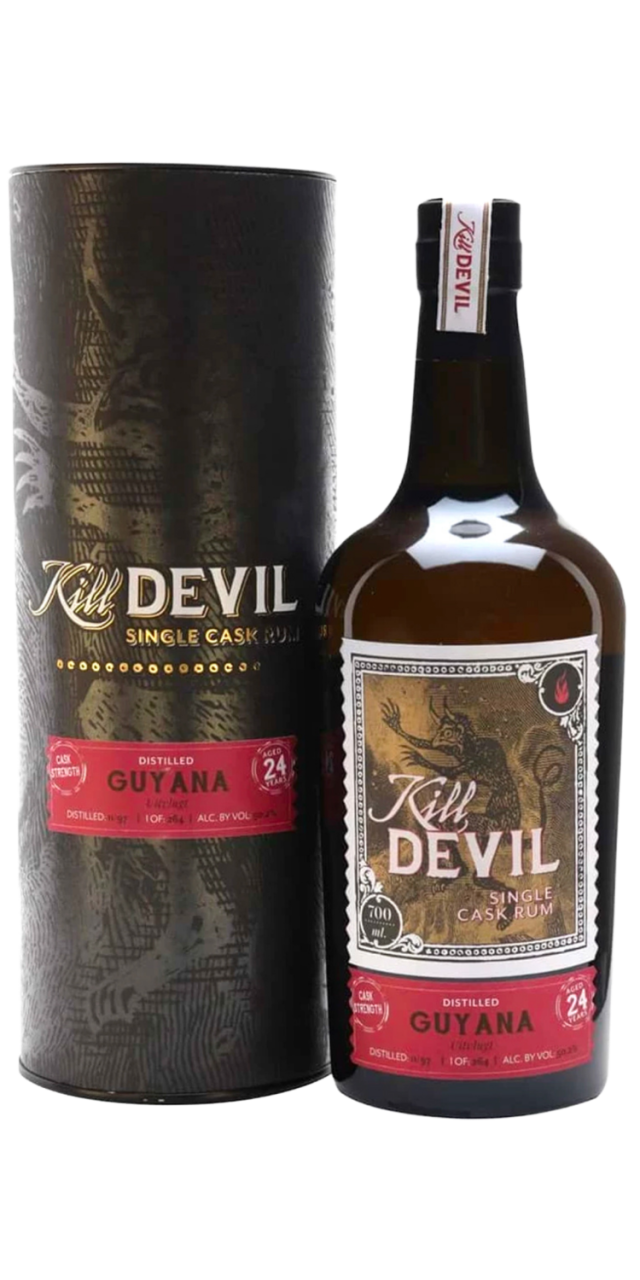 Rượu Kill Devil Rum, Guyana 24 năm