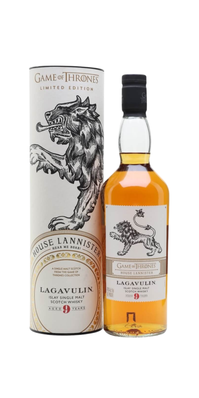 Rượu Lagavulin 9 Năm - Game Of Thrones box