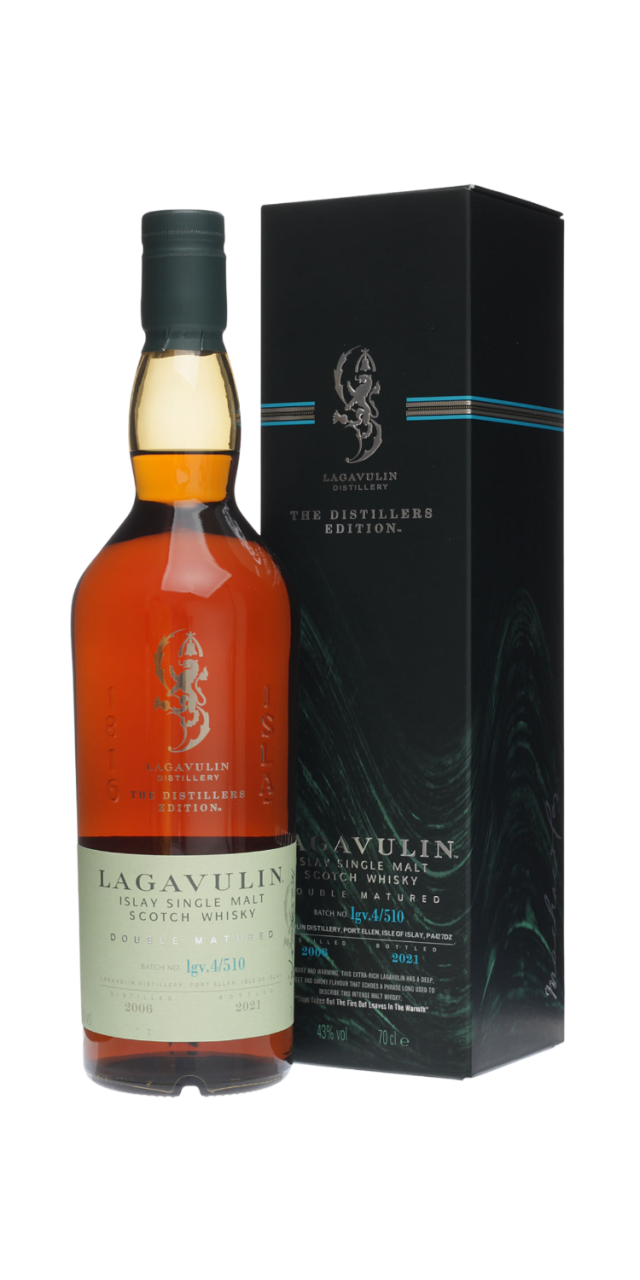 Rượu Lagavulin Distillers Edition 2021 box