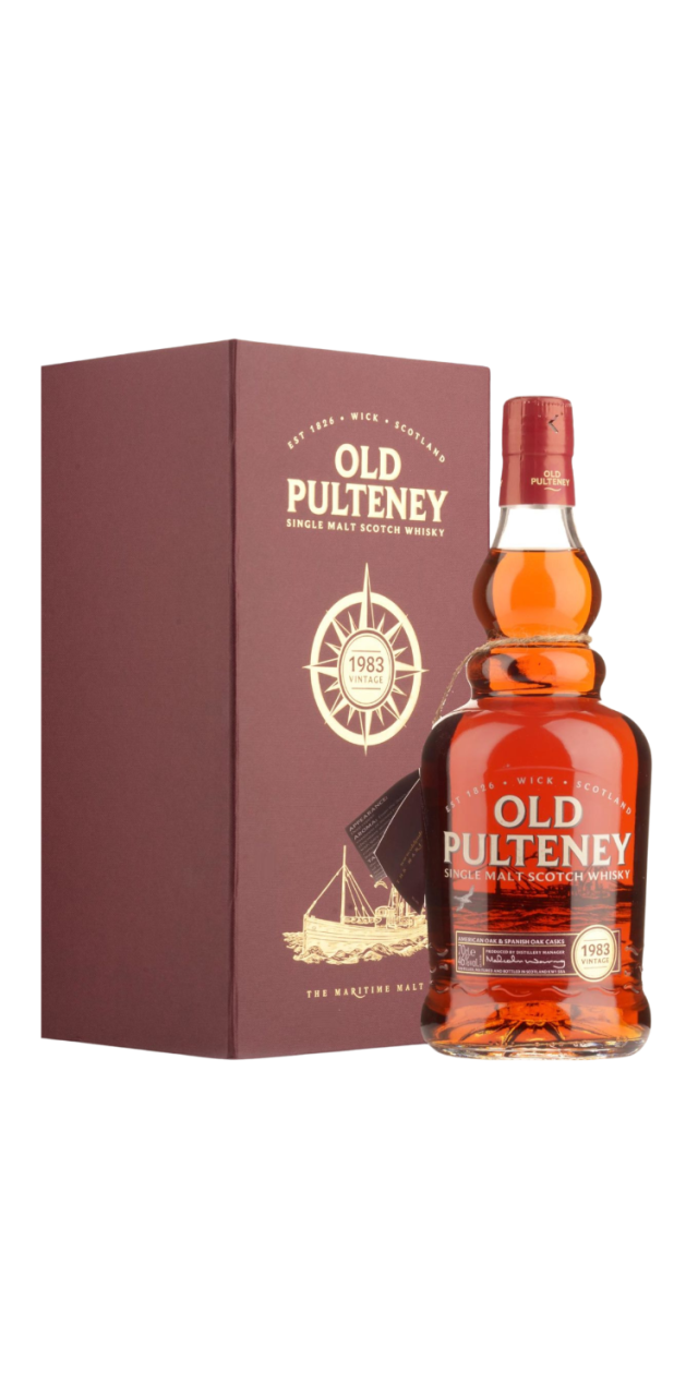 Rượu Old Pulteney 33 Năm Vintage 1983 box