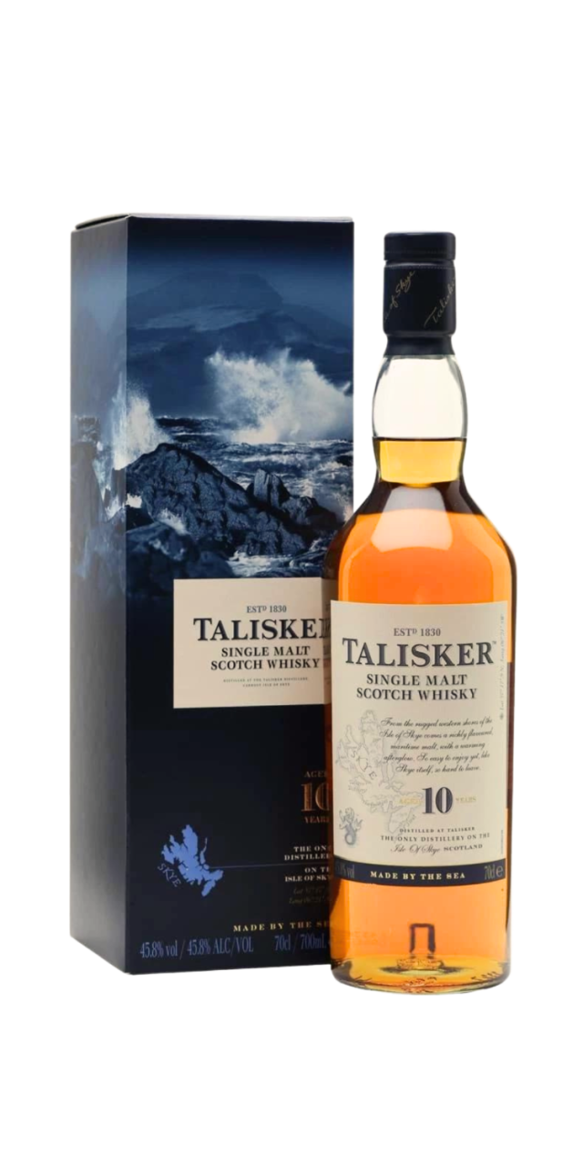 Rượu Talisker 10 Năm box