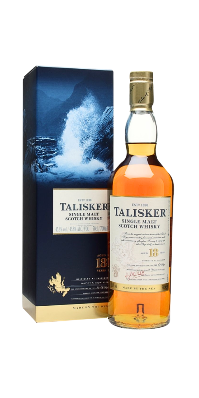 Rượu Talisker 18 Năm box