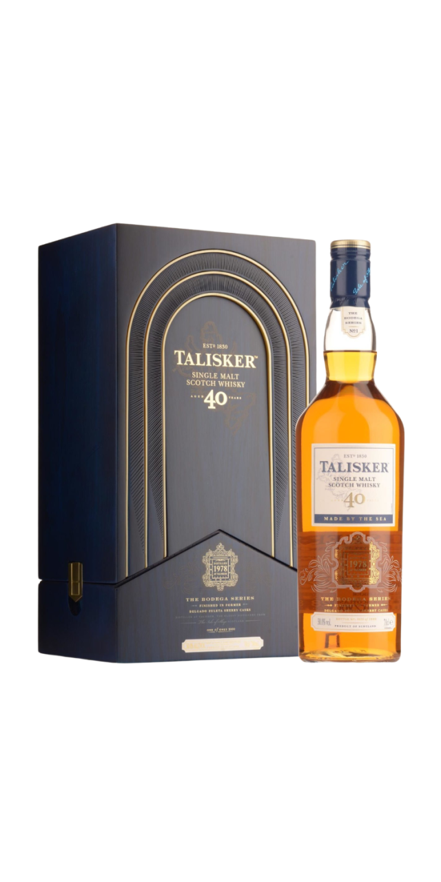 Rượu Talisker 1978 40 NĂM box